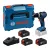 Bosch akkus ütvefúró-csavarozó GSB 18V-52 18V 3x5,0Ah – kofferben
