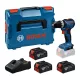 Bosch akkus ütvefúró-csavarozó GSB 18V-52 18V 3x5,0Ah – kofferben