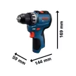 Bosch akkus fúrócsavarozó GSR 12V-31 12V 2x2,0Ah – L-BOXX kofferben