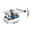 Bosch asztali körfűrész GTS 10 J 1800W