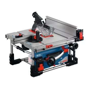   Bosch GTS 18V-70 Akkus asztali fűrész (akku és töltő nélkül) kartondobozban (Extra 5Ah akku ajándékba)