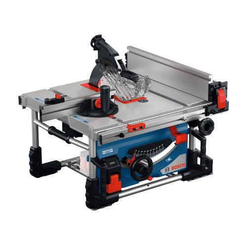 Bosch GTS 18V-70 Akkus asztali fűrész (akku és töltő nélkül) kartondobozban