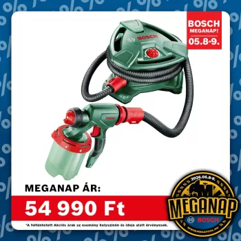 Bosch festékszóró PFS 5000 E 1200W (Extra tartozékokkal)