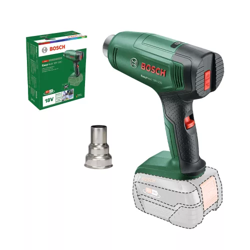 Bosch EasyHeat akkus 18V-500 akkus hőlégfúvó 18V, alapgép