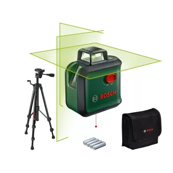   Bosch AdvancedLevel 360 Set Keresztvonalas szintezőlézer + TT150