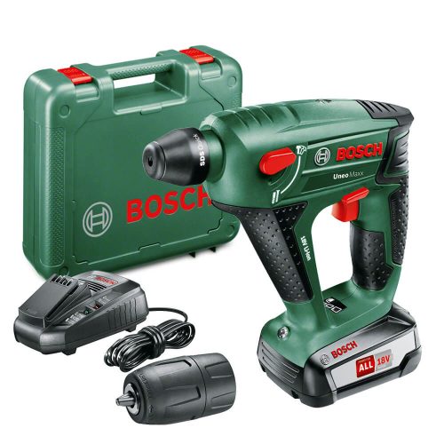 Bosch akkus SDS-Quick fúrókalapács Uneo Maxx 18 LI 18V 1x2,5Ah