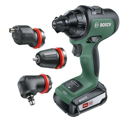 Bosch akkus fúrócsavarozó+tokmányadapter AdvancedDrill 18 18V 2x2,5Ah