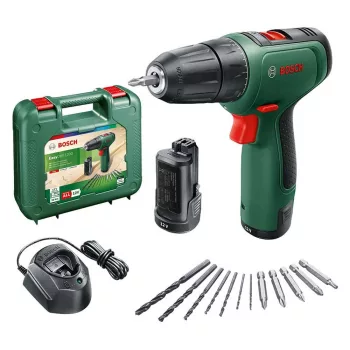   Bosch akkus ütvefúró-csavarozó EasyImpact1200 12V 2x1,5Ah – tartozékkészlettel