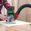 Bosch AdvancedTrimRouter akkus felsőmaró készlet 18V, alapgép, kofferban