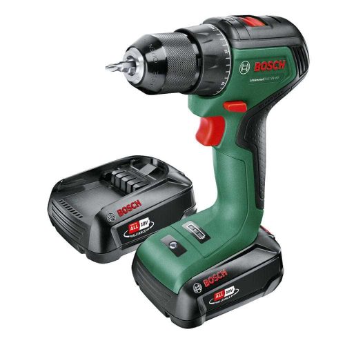 Bosch akkus fúrócsavarozó 18V UniversalDrill 18V-EC 2x2,0Ah