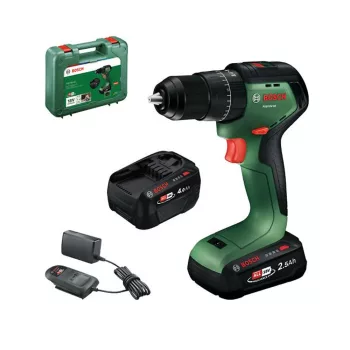   Bosch akkus fúrócsavarozó PSR 18V-60 18V 1x2,5Ah + 1x4,0Ah – kofferben