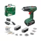 Bosch akkus fúrócsavarozó EasyDrill 18V-40 18V 1x1,5Ah – bitkészlettel, kofferben