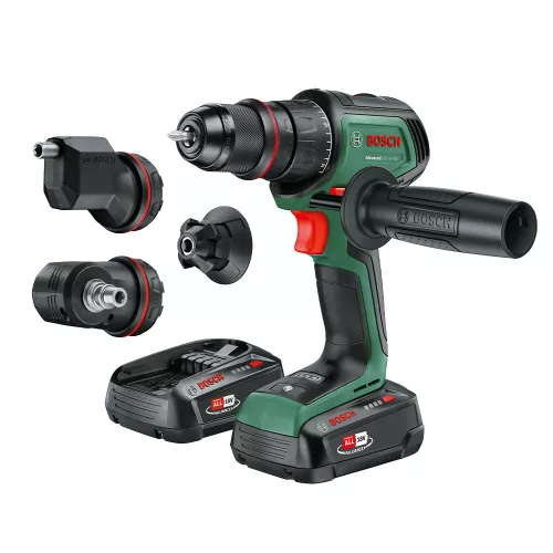Bosch akkus fúrócsavarozó AdvancedDrill 18V-80 18V 2x2,5Ah – excenteradapterrel, kofferben