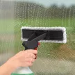 Bosch GLASSVAC akkus ablaktisztító 4V, 1x2,0 Ah, szórófeltét palackkal, kis szívófejjel