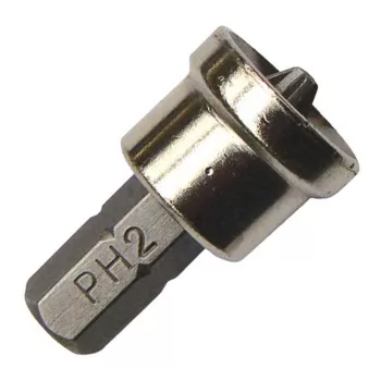   Gipszkarton 1/4" PH2 behajtó, mágneses bitszárak, mélységhatárolóval gipszkartonhoz