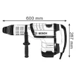 Bosch fúrókalapács SDS-max GBH 12-52 DV 1700W