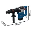 Bosch GSH 5 MX vésőkalapács kartondobozban