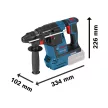 Bosch GBH 18V-26 SDS Plus akkus fúrókalapács 18V, alapgép