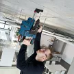 Bosch GBH 18V-26 Akkus fúrókalapács + GDE 18V-16 Beépített porelszívó 2x5.5Ah akku+Töltő + L-Boxx (Extra 5Ah akku ajándékba)