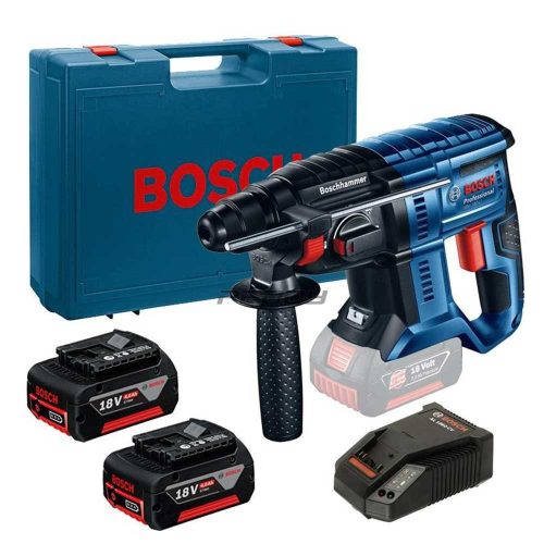 Bosch akkus SDS-Plus fúró-vésőkalapács GBH 180-LI 18V 2x4.0Ah