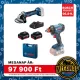 Bosch | GDX 180-LI+GWS 180-LI gépszett 2x4Ah Kofferben