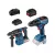 Bosch Gépszett GSR 18V-50 + GBH 18V-26 Procore 1x4,0 Ah 1x8,0 Ah (Extra 5Ah akku ajándékba)