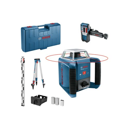 Bosch forgólézer GRL 400 H + BT152 állvány+ GR 240 + LR 1 vevő (szett)