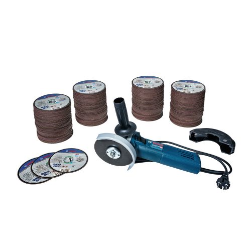 Bosch 400 db PRO 125x1x22,23 mm egyenes vágókorong + Ajándék GWS 9-125 S sarokcsiszolóval