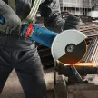 Bosch sarokcsiszoló GWS24-230 JZ + GDE230 FCS porelszívó adapter