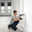 Bosch akkus gépszett GBH 18V-24 C + GSB 18V-65 + GWS 18V-11 + 3x5Ah akku + GAL 18V-40 + táska