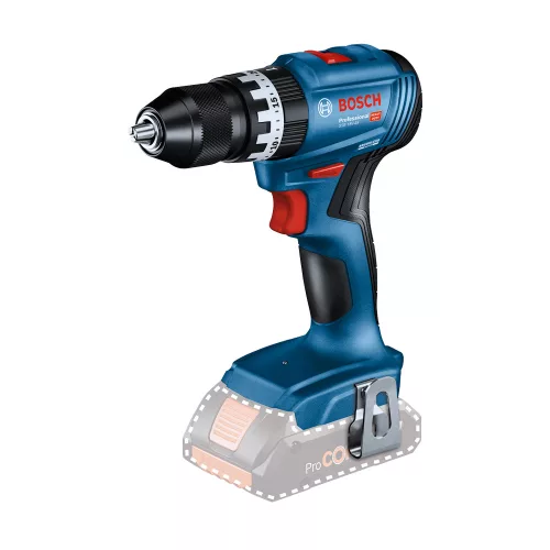 Bosch GSB 18V-45 akkus ütvefúró csavarozó - akku és töltő nélkül kartondobozban (Extra 5Ah akku ajándékba)