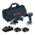 Bosch akkus gépszett GSB 18V-65 + GWS 18V-8 18V, 2x4,0 Ah, szerszámtáska