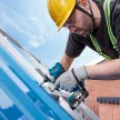 Bosch PRO akkus készlet, GDR 18V-215 ütvefúró, GSR 18V-65 fúrócsavarozó, 2X5,0Ah, kofferban
