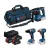 Bosch akkus szerszámkészlet, GDX 18V-285, GSR 18V-65, GBH 18V-22, 3x5,0Ah, kofferban