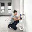 Bosch akkus gépszett GBH 18V-22 + GSR 18V-65 + GWS 18V-8 + 2x5Ah akku + GAL 18V-40 + 3 db L-Boxx