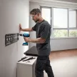 Bosch PRO 3 részes 18 V-os szerszámkészlet: GSB+GST+GBH+2x GBA 18V (1x 2.0Ah+1x 4.0Ah) GAL 18V-40 (Extra 5Ah akku ajándékba)