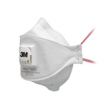 3M 9332+ FFP3 részecskeszűrős félálarc szelepes