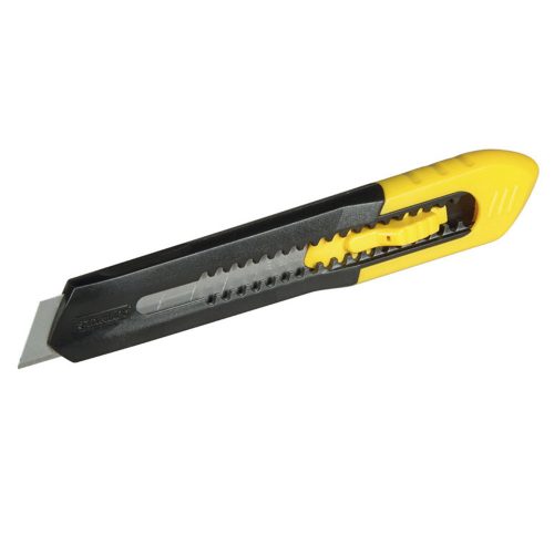 Stanley műanyagházas tördelhető pengés kés, snitzer 18mm (1-10-151)