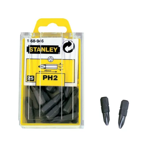 Stanley bit hegy készlet PH2x25mm (25 db-os)