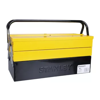 Stanley harmonikás fém szerszámos láda