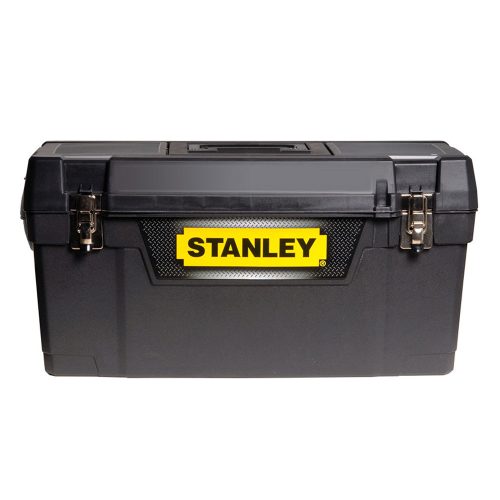 Stanley fémcsatos szerszámosláda fekete/szürke 25" (1-94-859)
