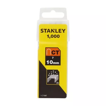 Stanley kábeltüző kapocs 10mm 3/8”, 1000db/cs
