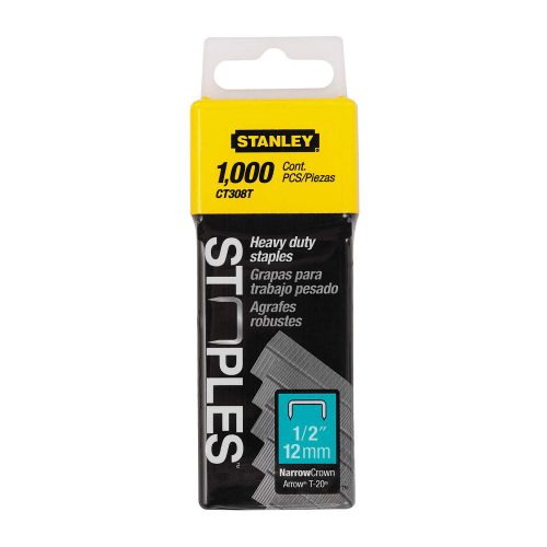 Stanley tűzőkapocs 12mm 6-CT10X-hez, 1000db/cs