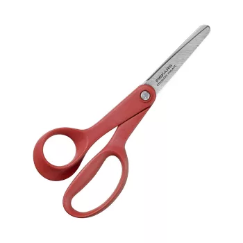 Fiskars piros gyermekolló, balkezes, 13 cm (1005169)