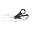 Fiskars Essential általános olló, 21 cm (1023817)
