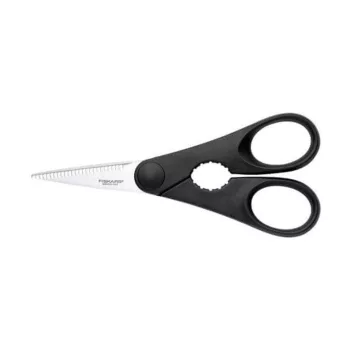   Fiskars Essential konyhai olló, üvegnyitóval, 20 cm (1023820)