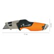 Fiskars CarbonMax összecsukható pengekés (1027224)