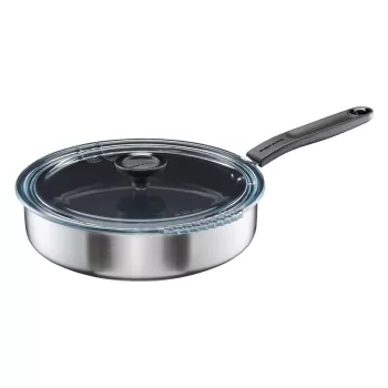   Fiskars Functional Form párolóserpenyő fedővel, 26 cm, kerámia bevonattal