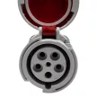 Brennenstuhl CEE csatlakozó csukható fedéllel (400V/63A) IP67