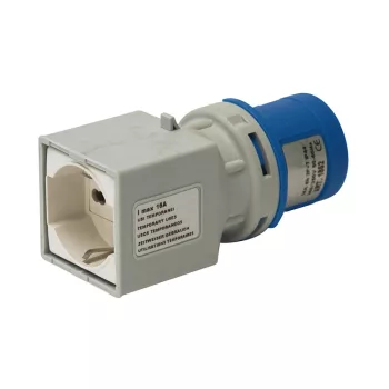   Brennenstuhl Lakókocsi adapter CEE 3 pólusú 16A/230V IP20 CEE aljzat, IT csatlakozó univerzális